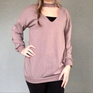 Small Cutout Long-Sleeved Shirt - LIKE NEW